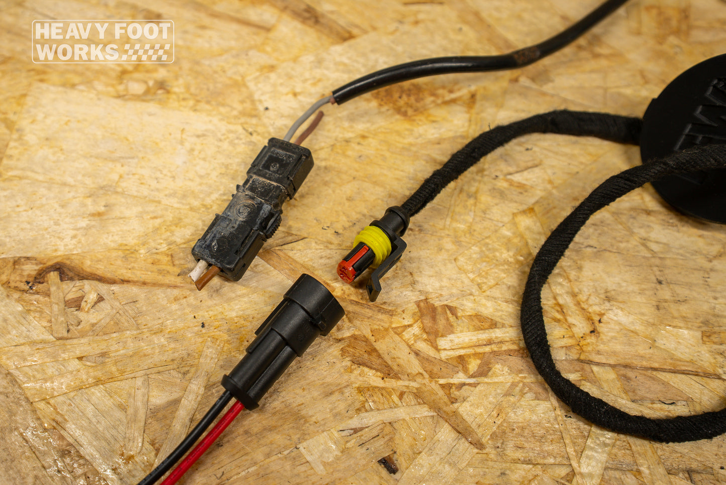 Fog Rear Cover & Wiring Harness Upgrade | Mercedes-Benz C36 AMG (W202)